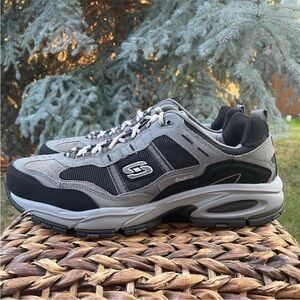 Skechers Vigor 2.0 Trait Walking & Running Sports Sneaker Shoes.  Men’s 14 Wide